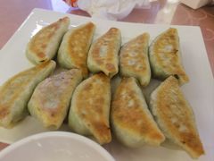 韭菜鸡蛋锅贴-烤肉宛饭庄(南礼士路店)