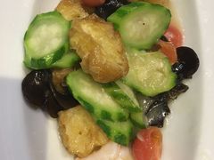 海味丝瓜烩油条-北京老铺烤鸭(高新店)