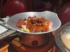 蒜香蜜汁排骨-绿茶餐厅(蓝色港湾店)