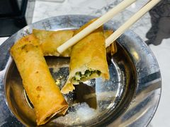 虾仁荠菜春卷-鲜得来排骨年糕(即墨路店)