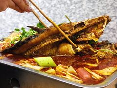 豆豉烤清江鱼-段氏龙虾·烧烤·烤鱼(东书房路店)