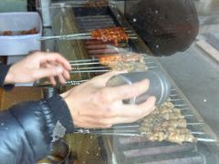 门口烤串位-韩师傅老大同刀削面(北苑路店)