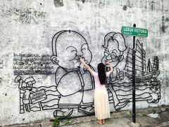 -槟城街头艺术街区