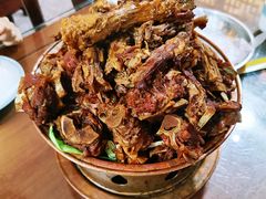 羊骨头羊尾尖锅-来顺成饭庄