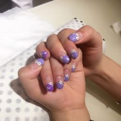 -手牵手美甲