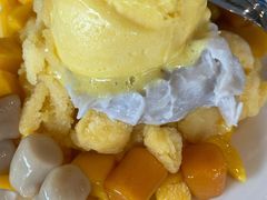 芒果雪花冰-鲜芋仙(苏州干将店)