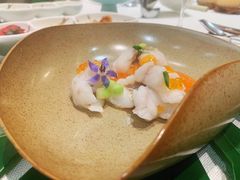 双彩椒麻牡丹虾-和木The Home·私厨(鼓楼店)