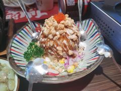 温泉蛋爆浆土豆泥-仙隐小鹿中華の日料(荣民龙首广场店)