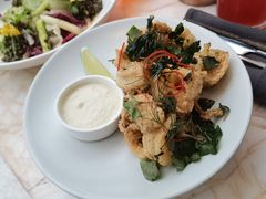 小鱿鱼与香脆炸虾-城市露台景观餐厅(淮海路店)