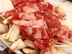 蘑菇烤牛肉-韩时烤肉(枫蓝店)