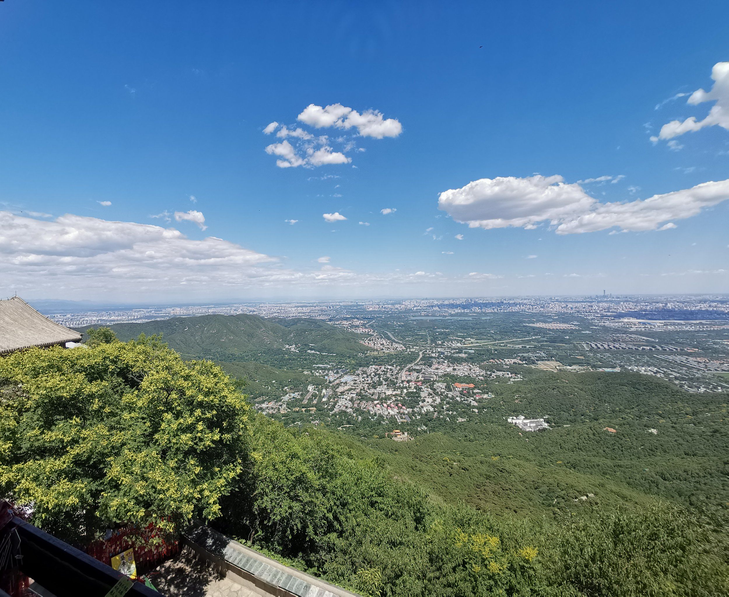 登高望远,梦想成真,工作日人好少,心情好!