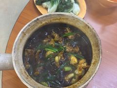 姜葱田鸡-长城砂煲田鸡粥