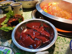 鲜鸭血-鸿姐老火锅(静安店)