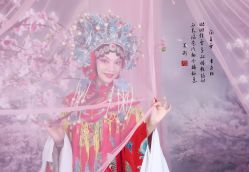 -后宫·古装汉服京剧儿童亲子全家福摄影