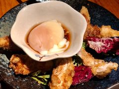 鸡肉天妇罗配温泉蛋-醉虎传(南锣鼓巷店)