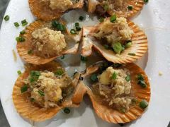 蒜蓉粉丝蒸扇贝-四川小胡子海鲜(丁村万人海鲜广场店)