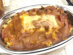 鲜茄芝士猪扒焗饭-香港金马茶餐厅(港大店)