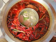 鸳鸯锅底-厂花素芬九宫格火锅(红光店)