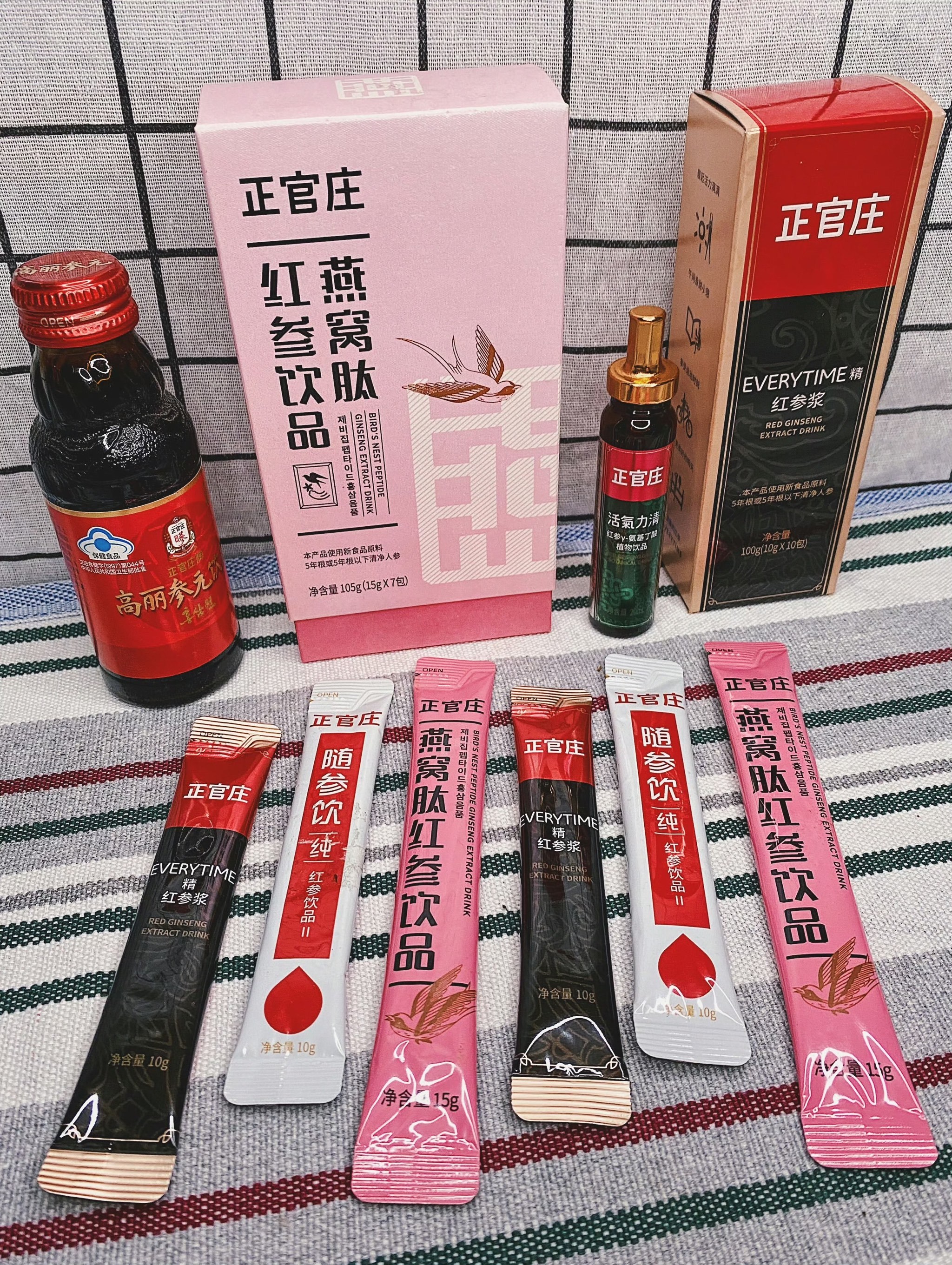 韩国正官庄 人参口服液 采用六年根