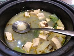 山葱花小白菜豆腐-怀来印象