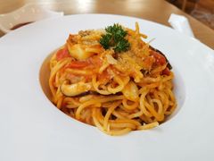什锦蘑菇意大利面-大书房咖啡(中传国交店)