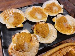 烤扇贝-沈记烧烤海鲜(江汉二路店)