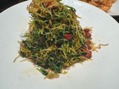 巧拌豆苗-四季民福烤鸭店(西单华威约饭街店)
