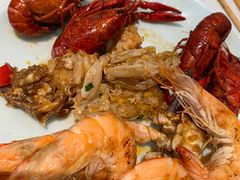 -绿岛港轩海鲜烤肉涮锅自助餐厅