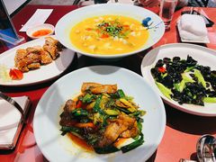 瓜苗青花椒浸鱼片-万达瑞华酒店·品珍中餐厅