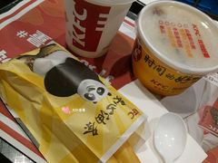 皮蛋瘦肉粥+豆漿+油條-肯德基(夏湾店)