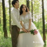 在逃公主 婚纱照