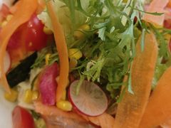 三文鱼时蔬沙拉-花园饭店-西餐厅