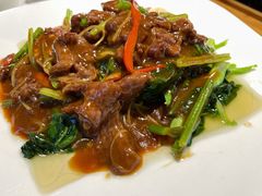 芥兰炒牛肉-潮人姐妹轩(海宁路店)