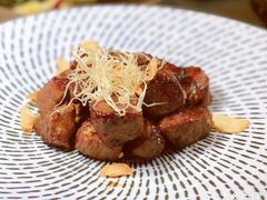 蒜爆牛柳粒-新天世纪中餐厅