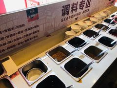 自助调料区-幸运牛汕头小黄牛牛肉火锅(梅林店)