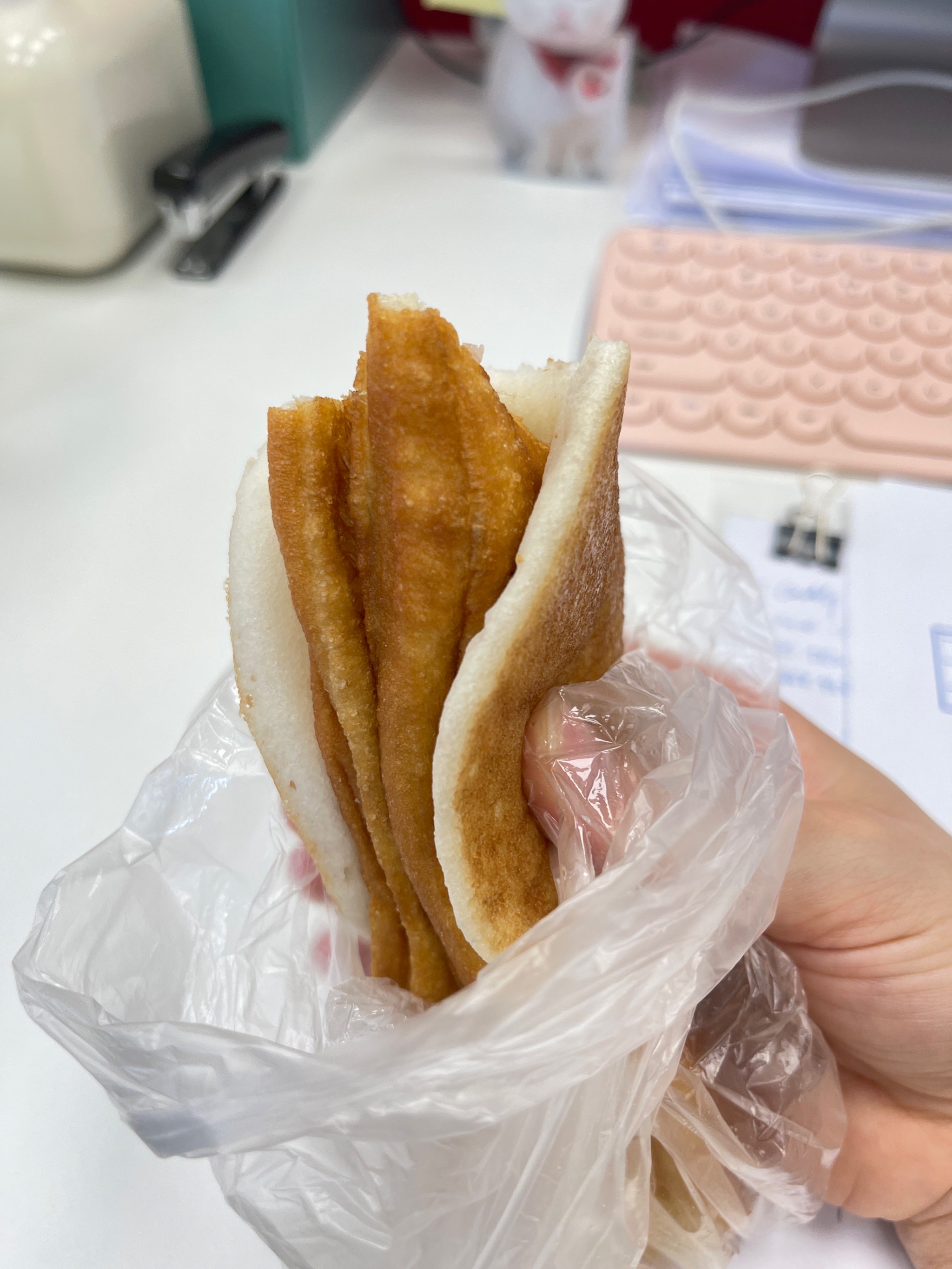 大饼卷米饭图片