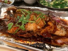 酱烤活鲈鱼-新白鹿餐厅(虹桥南丰城店)