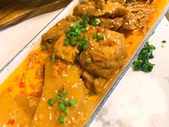 蒜香包浆豆腐-浩海火烧云傣家菜(京广店)