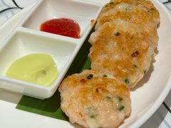 香煎虾饼-双合园·海鲜水饺青岛菜(万佳广场店)