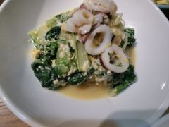 笔管鱼炒小白菜-必点海鲜·鲅鱼水饺(鞍山西道店)