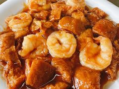 虾仁面筋-清真鸿起来饭庄(复兴路店)