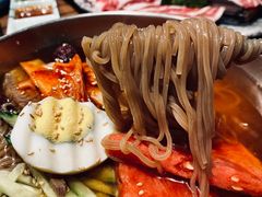 -明洞阿姨·韩式酱蟹烤肉·创意料理(三元桥店)