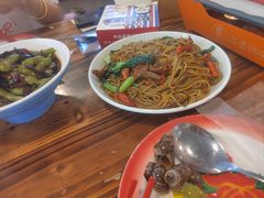 南昌炒粉（蛋肉）-冶建镜子·老南昌大排档·江西虾王(总店)