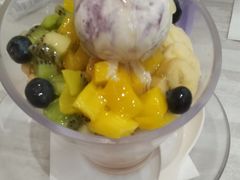 蓝莓优酪雪-满记甜品(日月光二店)