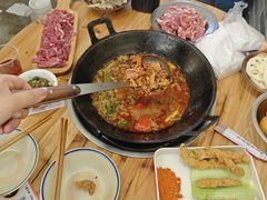 -黔老锅地摊火锅(盐务街店)
