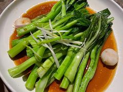油淋脆菜心-绿茶餐厅(崇文门新世界店)