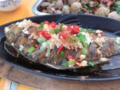 铁板烤鲫鱼-老黑板筋(顺义总店)