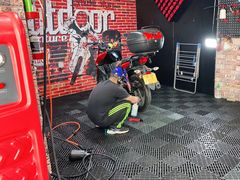 -摩道团机车工坊 摩托车维修 精洗店