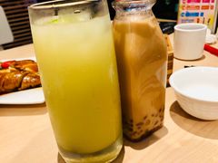 qq红豆奶茶-避风塘(宝山万达店)