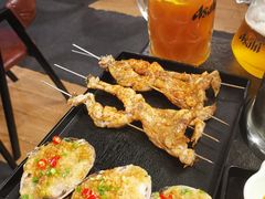 蒜泥天鹅蛋-長壹旋转烤吧 农家鸡火锅